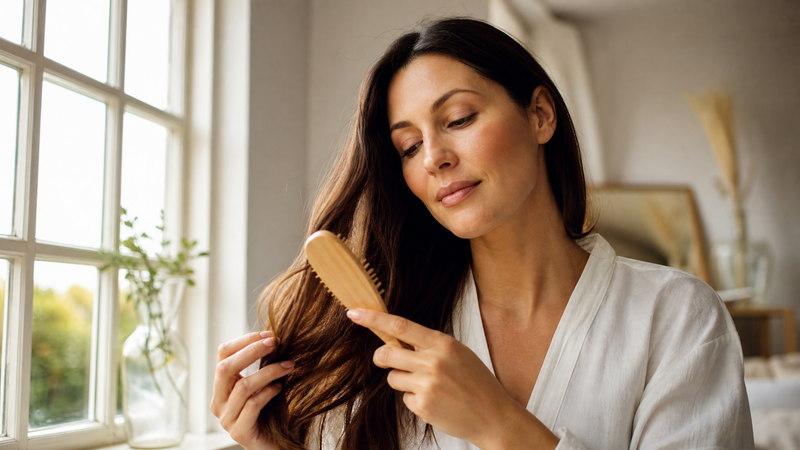 Chute de cheveux : le lien avec les hormones