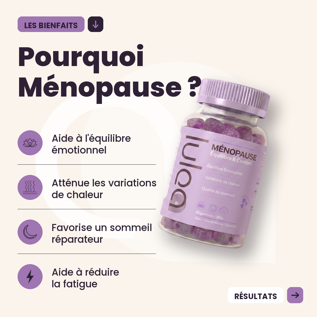 Complément alimentaire - Ménopause
