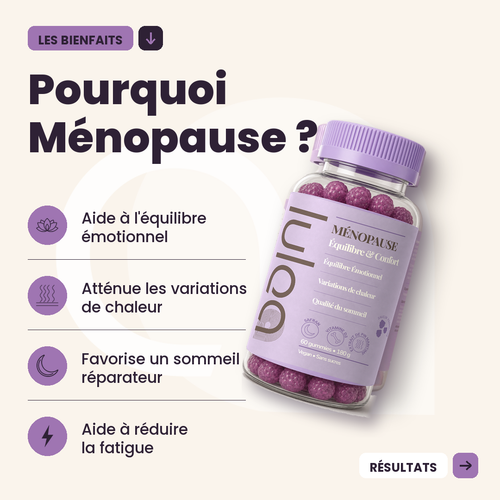 Complément alimentaire - Ménopause